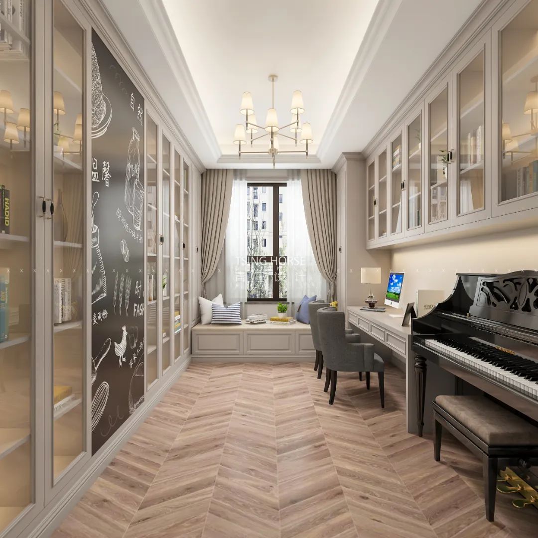 鼎鑫万和法式奢华大平层设计丨苏怡人,王清玉设计团队-82