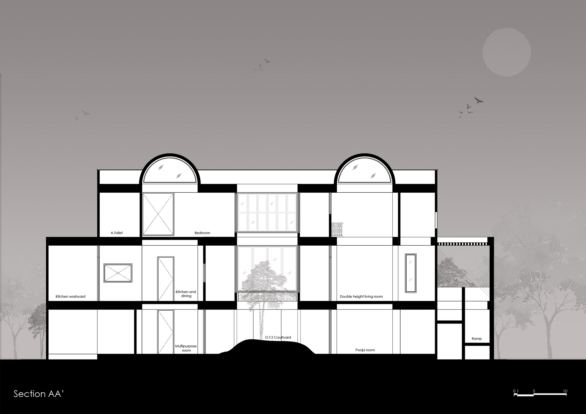 迷宫屋丨印度丨MISA ARCHITECTS-49