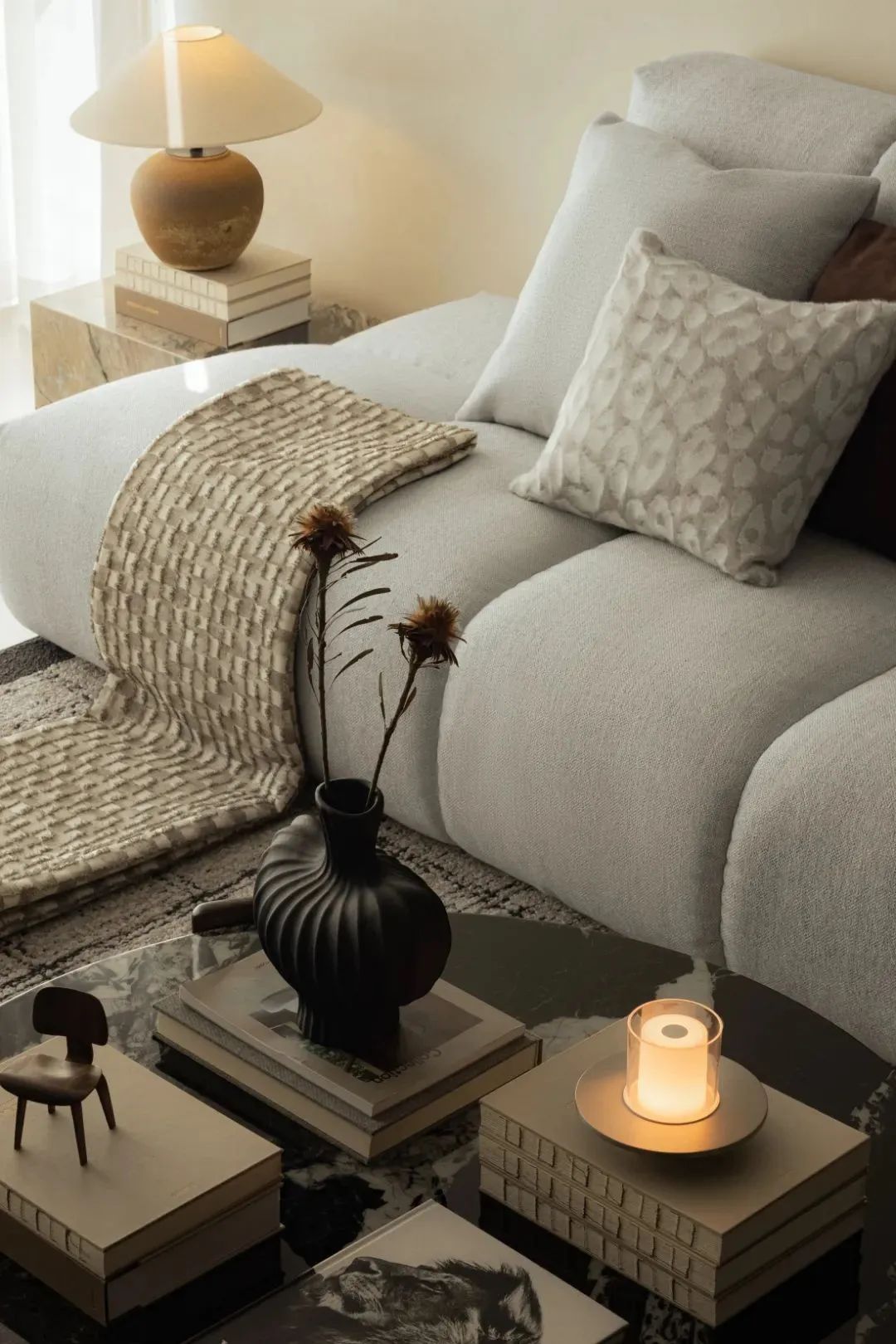 如壹实景｜230㎡中古风私人定制-11