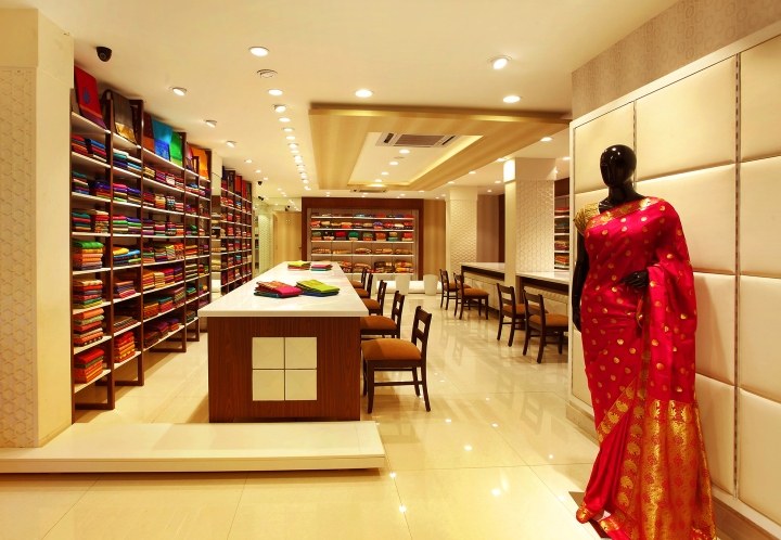 班加罗尔Thirumala Silks印度女装店面设计-8