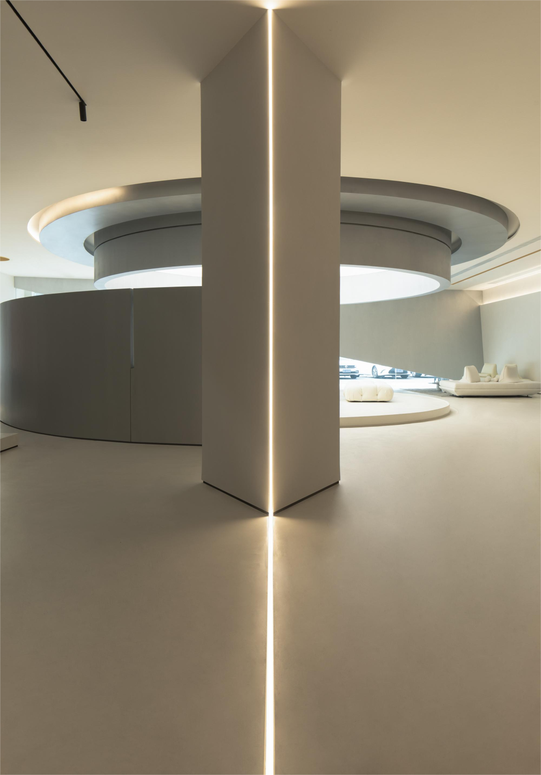 逆向空间×米构展厅：几何秩序，光赋自由-12