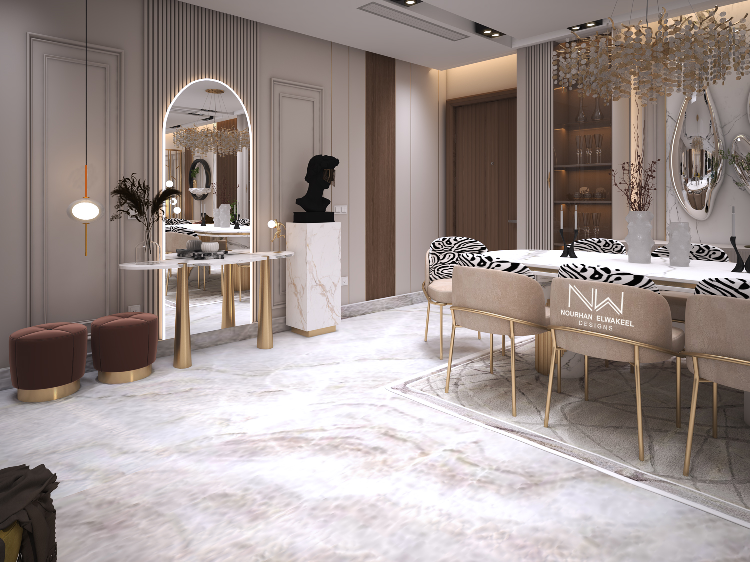 RECEPTION DESIGN Location:Mansoura,Egypt-3