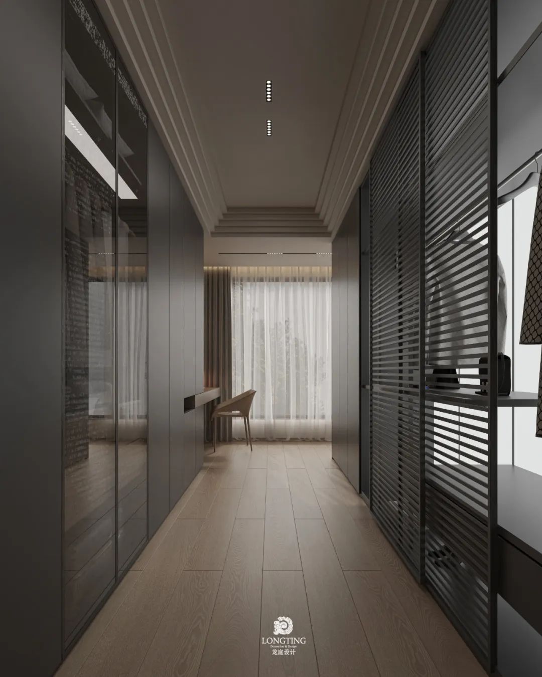 汀泽湾自然优雅家居空间设计丨龙庭设计-52