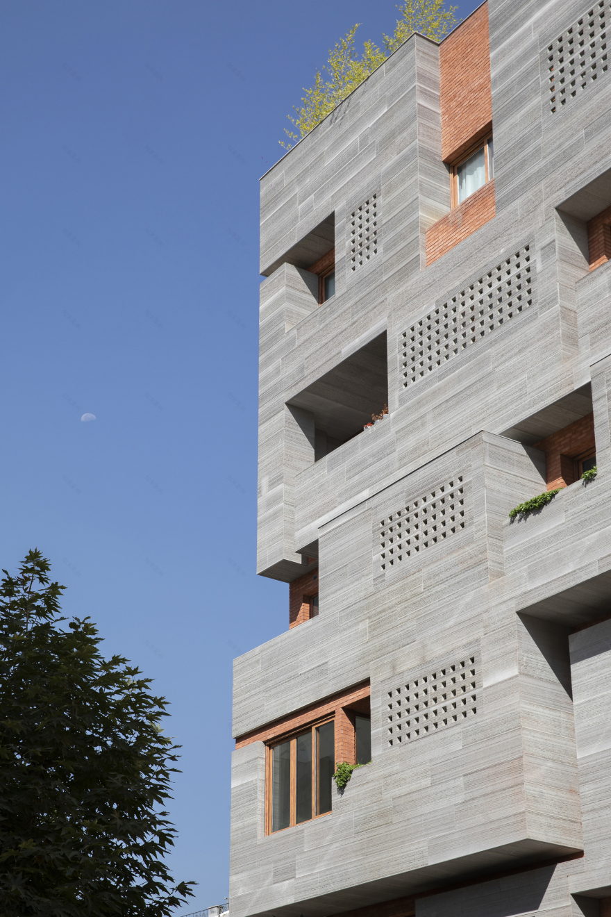 Afshar 住宅大楼丨伊朗德黑兰丨Ayeneh Office-28