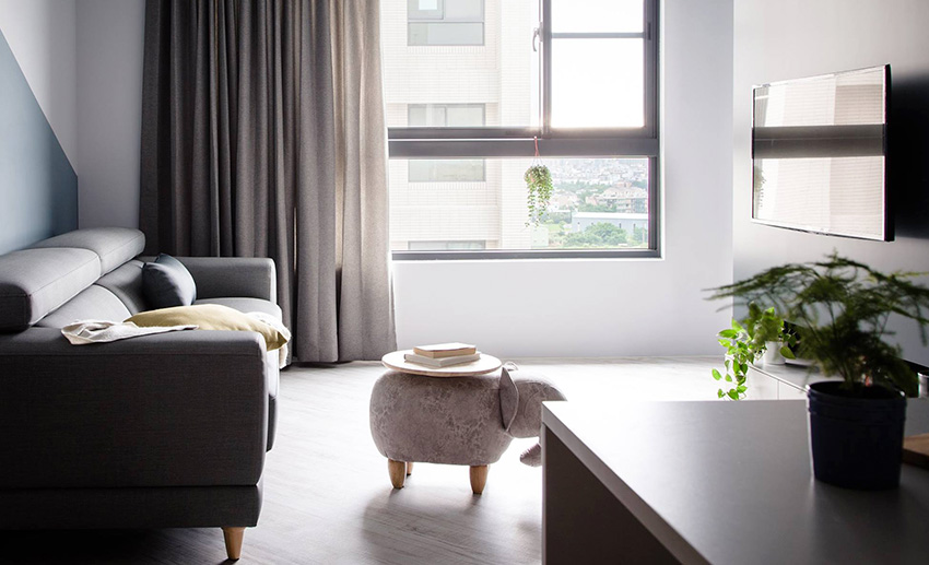 在家捉迷藏！中坜66㎡北欧Loft风回型宅｜合砌设计-21