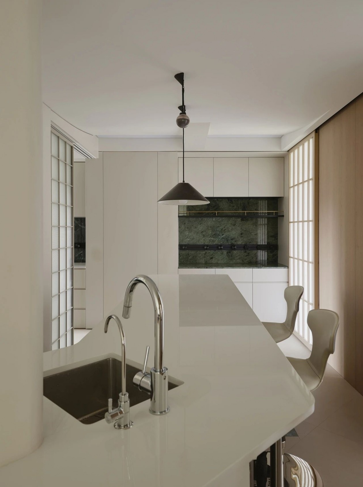 FF DESIGN | 苏州河畔180㎡复古景观私宅-18