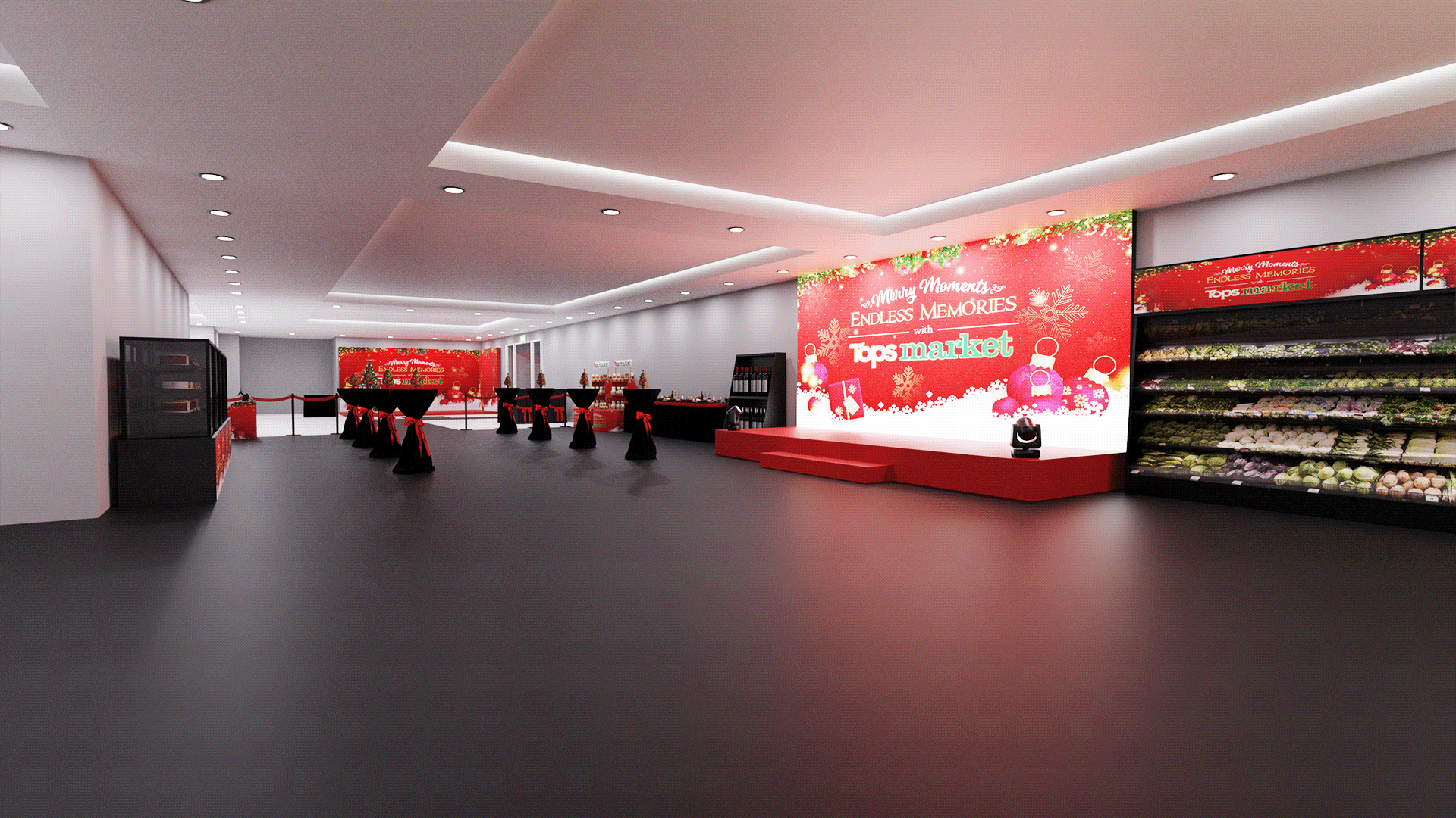 2023 年圣诞节 3D 布局活动-4