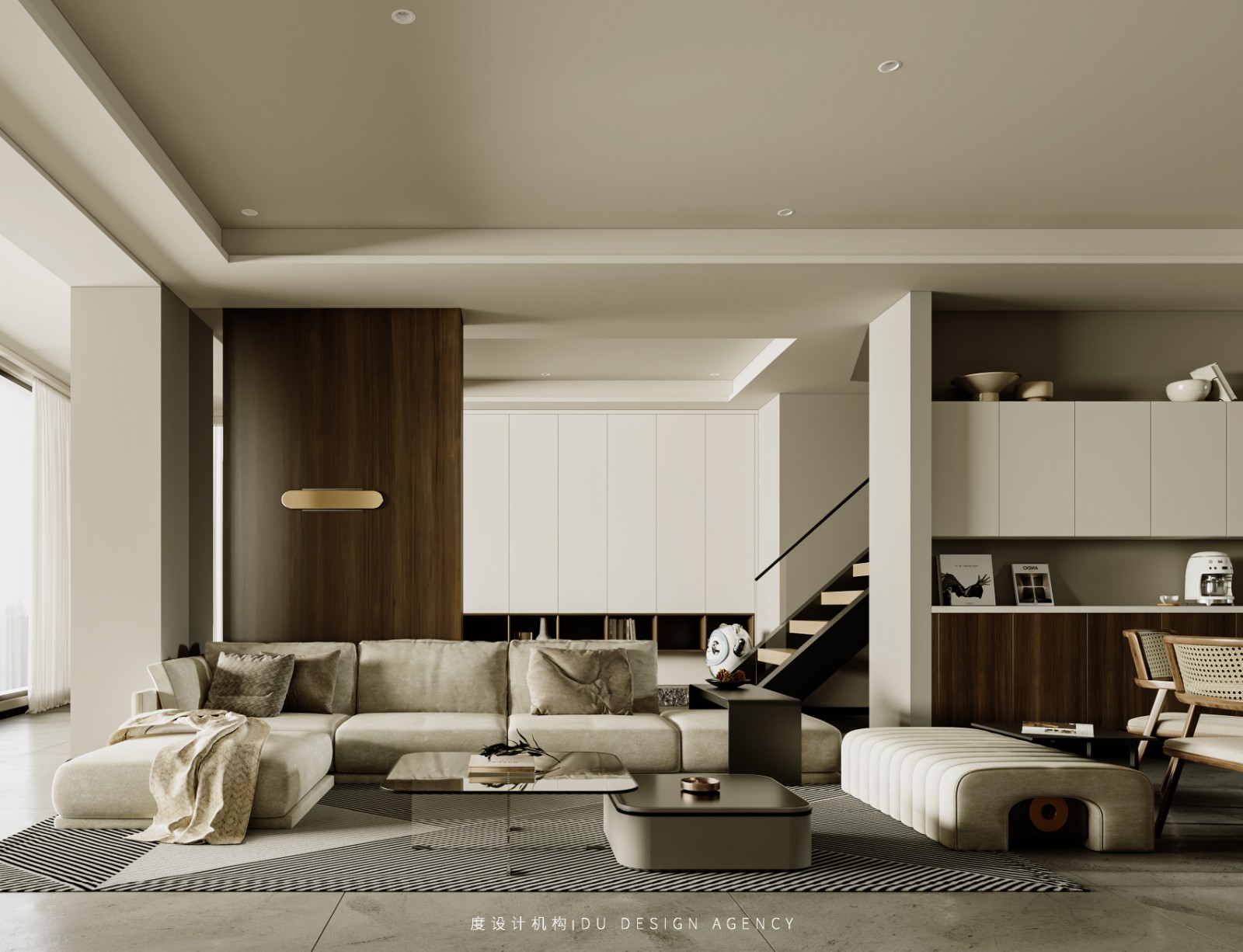 现代简约客厅设计案例-9