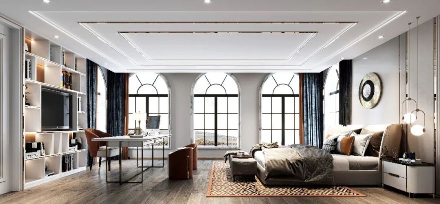 成都牧马山蔚蓝卡地亚 600㎡独栋空间设计-85