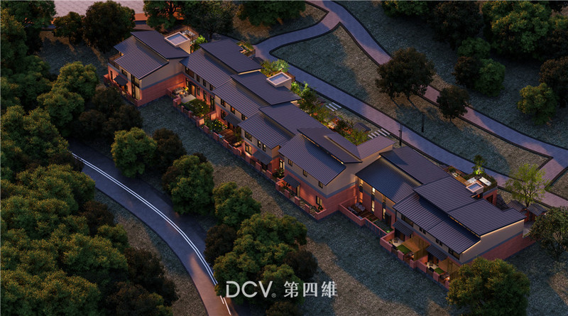 西安·蓝田揽月谷乡村民宿改造丨中国西安丨DCV 第四维-24