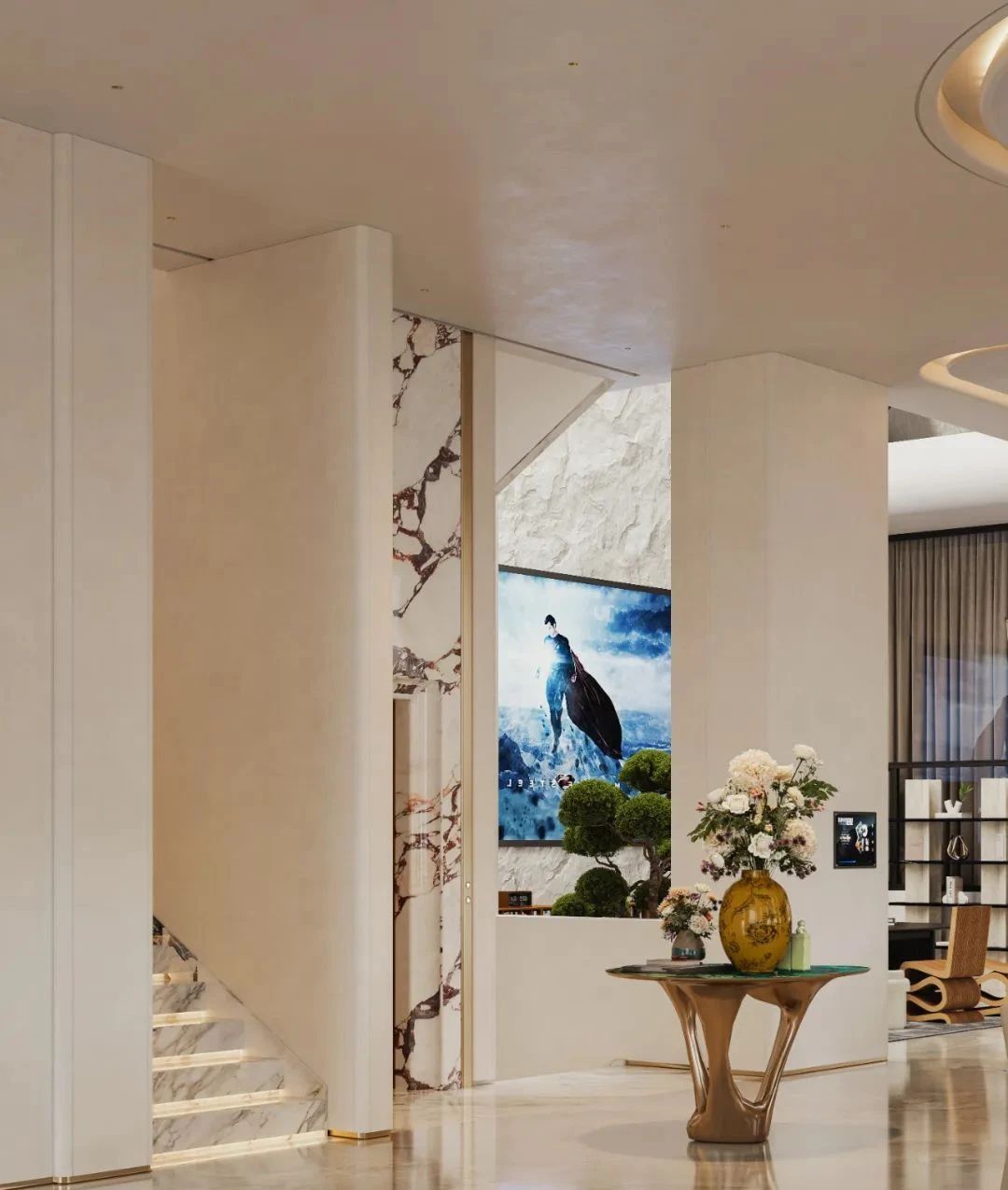 现代自然风别墅-21