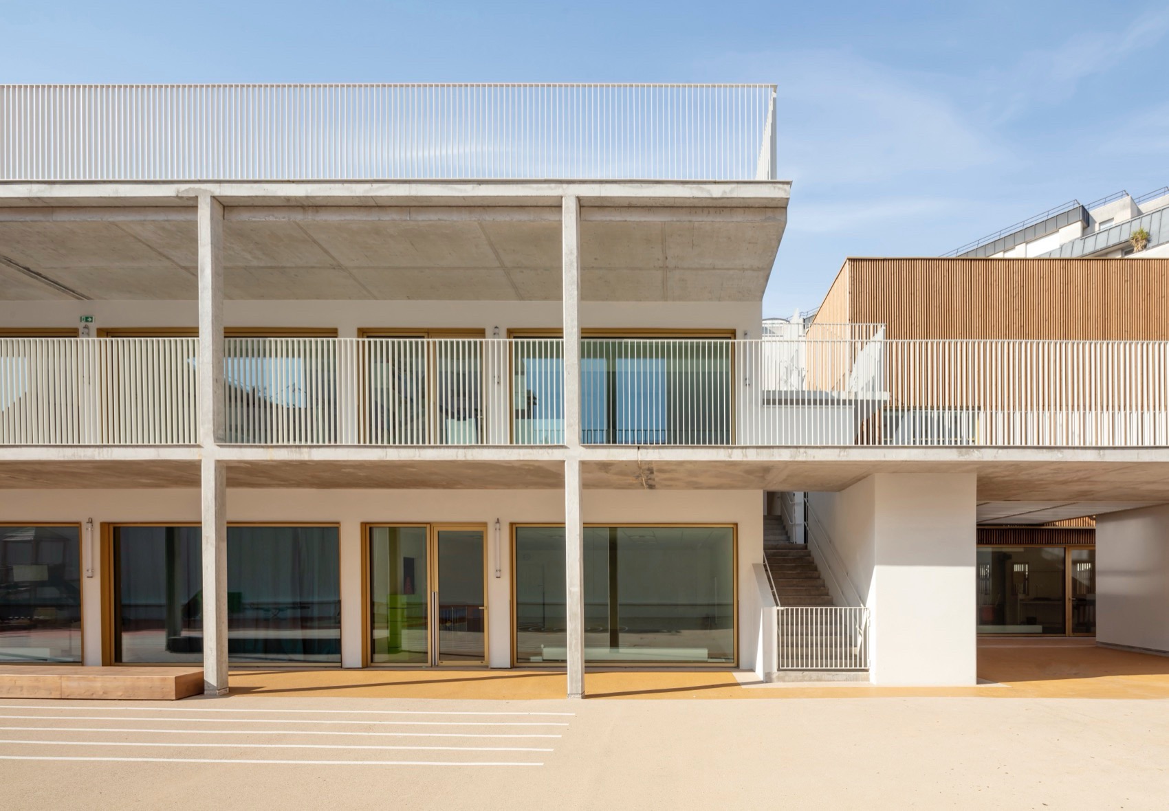 Marie Marvingt 托儿所及幼儿园翻新与扩建丨法国丨antonio virga architecte-19