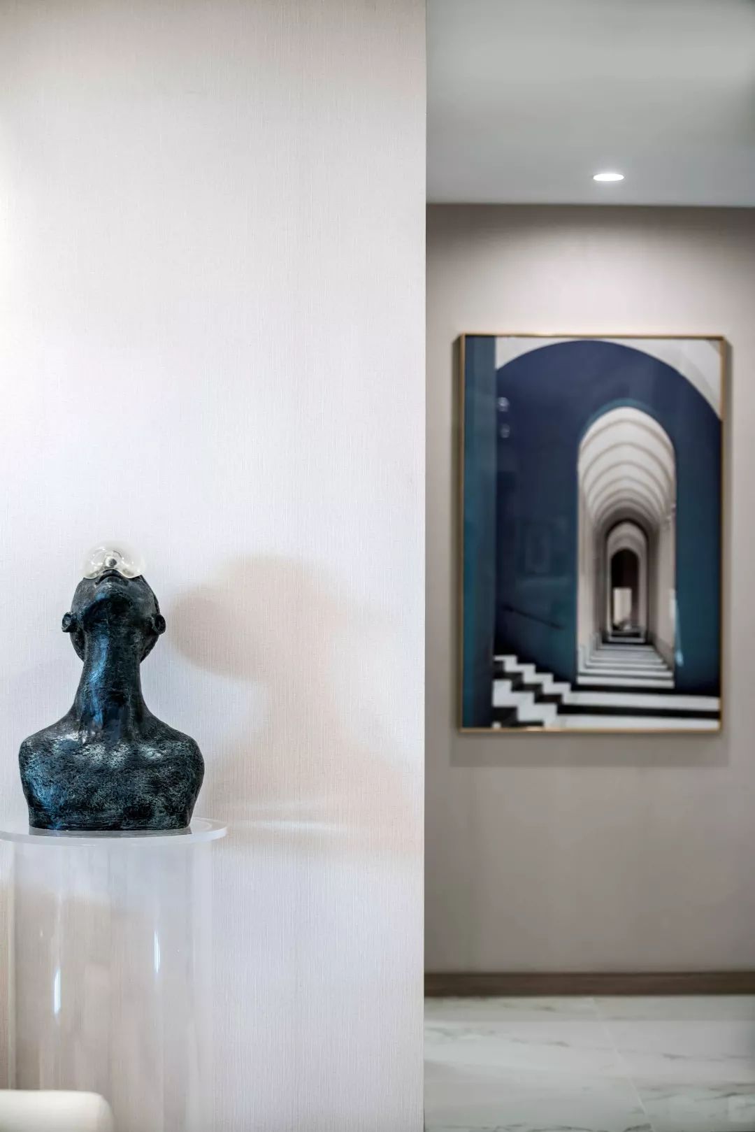 武汉江山境样板房 | 灵魂蓝调的优雅空间-1