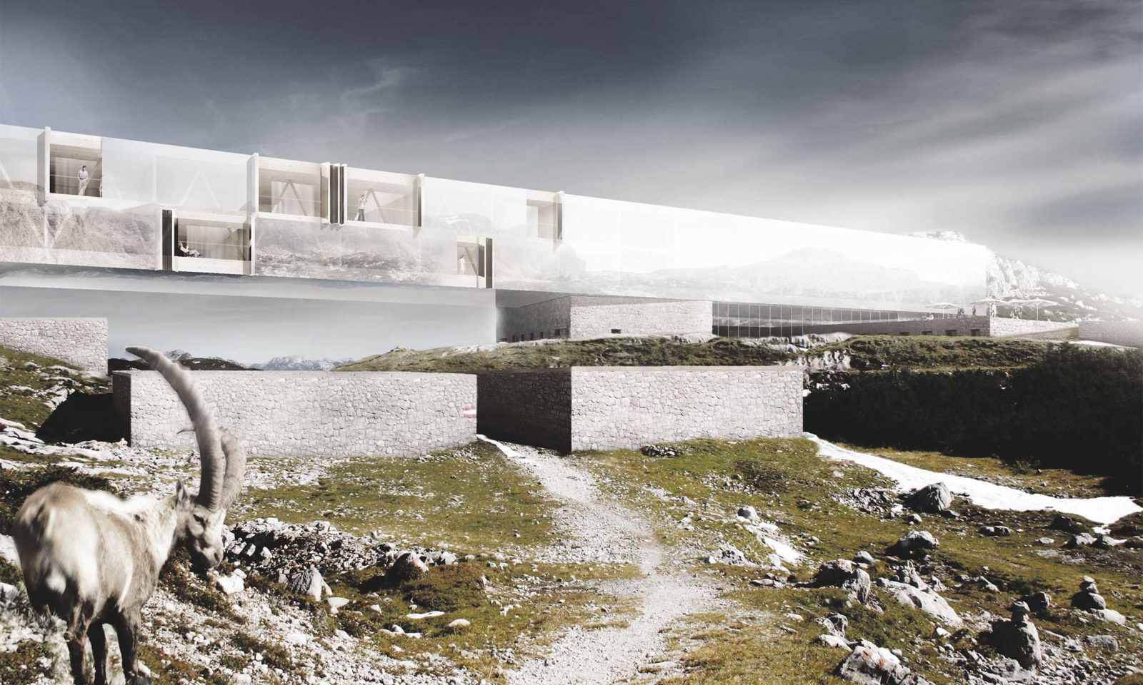 吕斯山边酒店

注：Lu·us可能是特定名称，音译为吕斯，am Berg常见意思是在山边  丨HERTL.ARCHITEKTEN-18