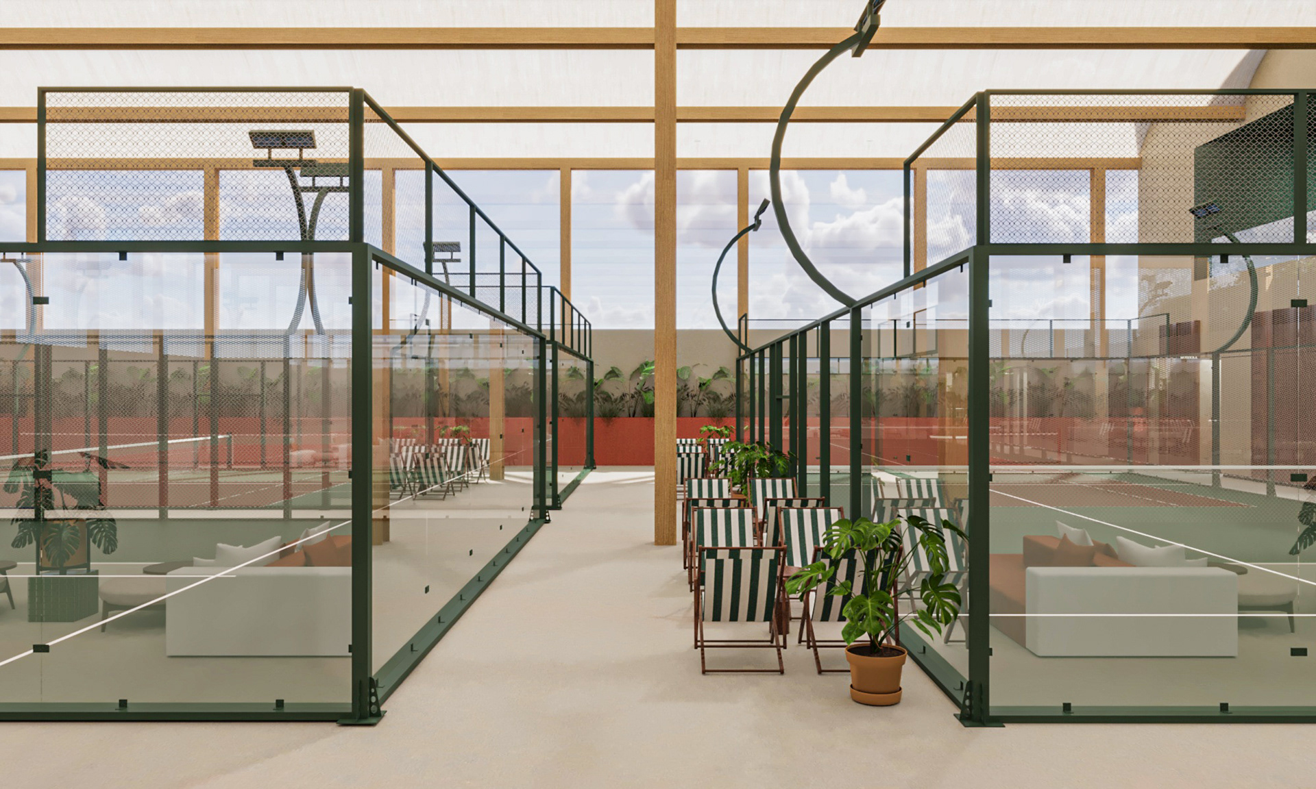 Padel, Tennis and Pickleball Court-23