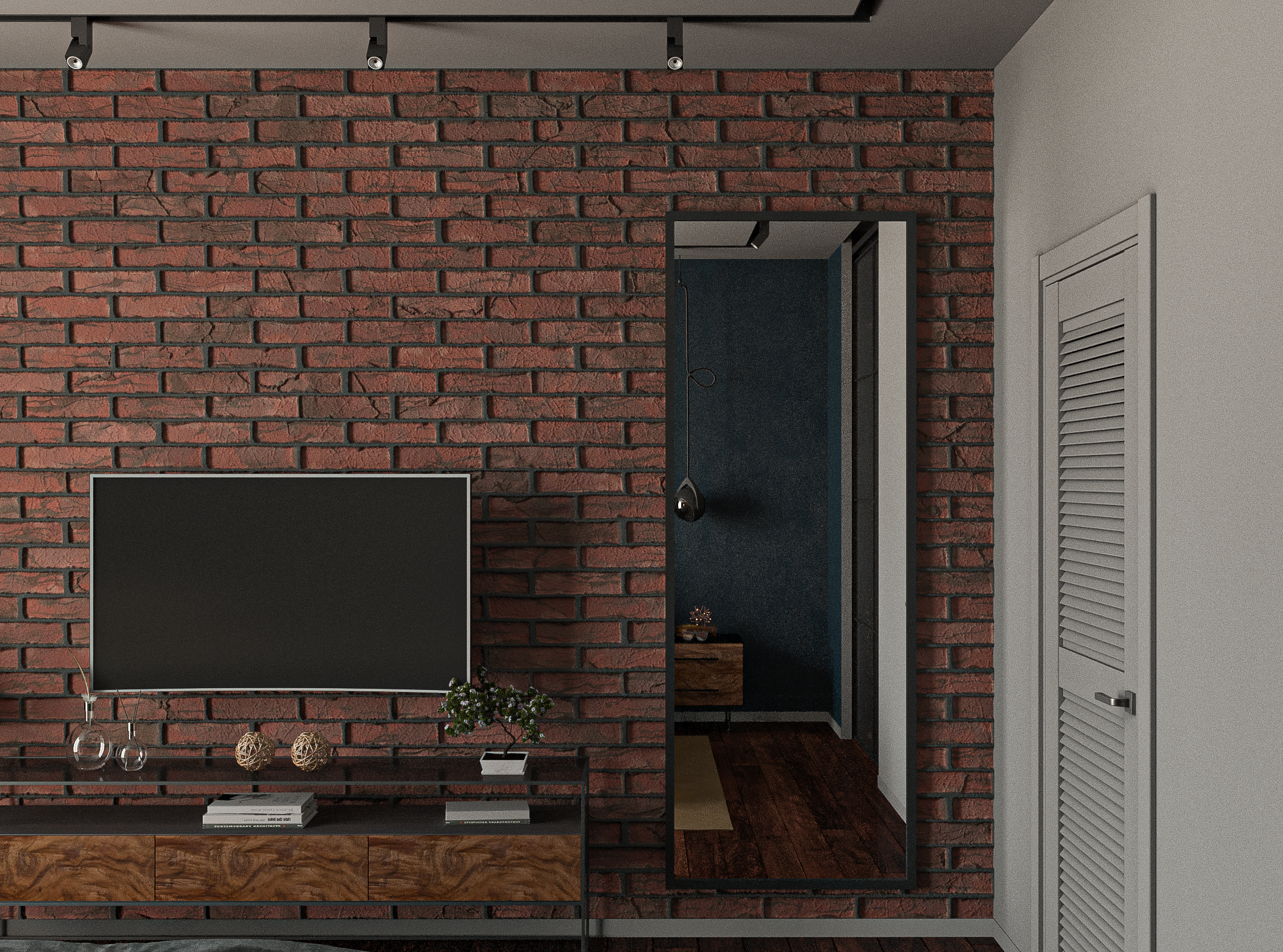 Loft 风格卧室设计-6