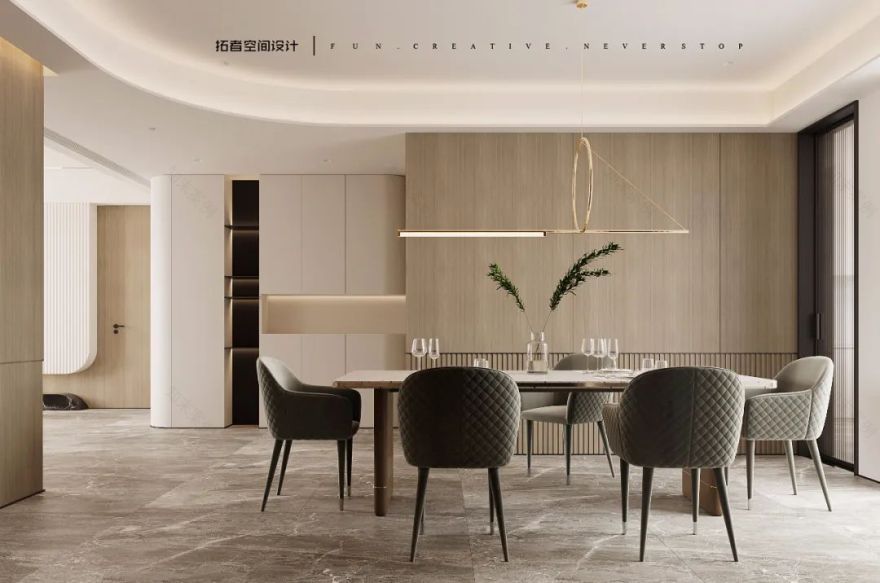 绍兴香湖郡 180㎡现代中式家居设计,尽显雅致生活-17