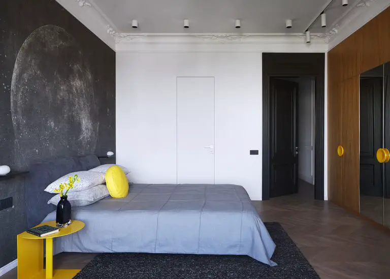 巴黎风尚 · 哈萨克斯坦的优雅家庭公寓-19