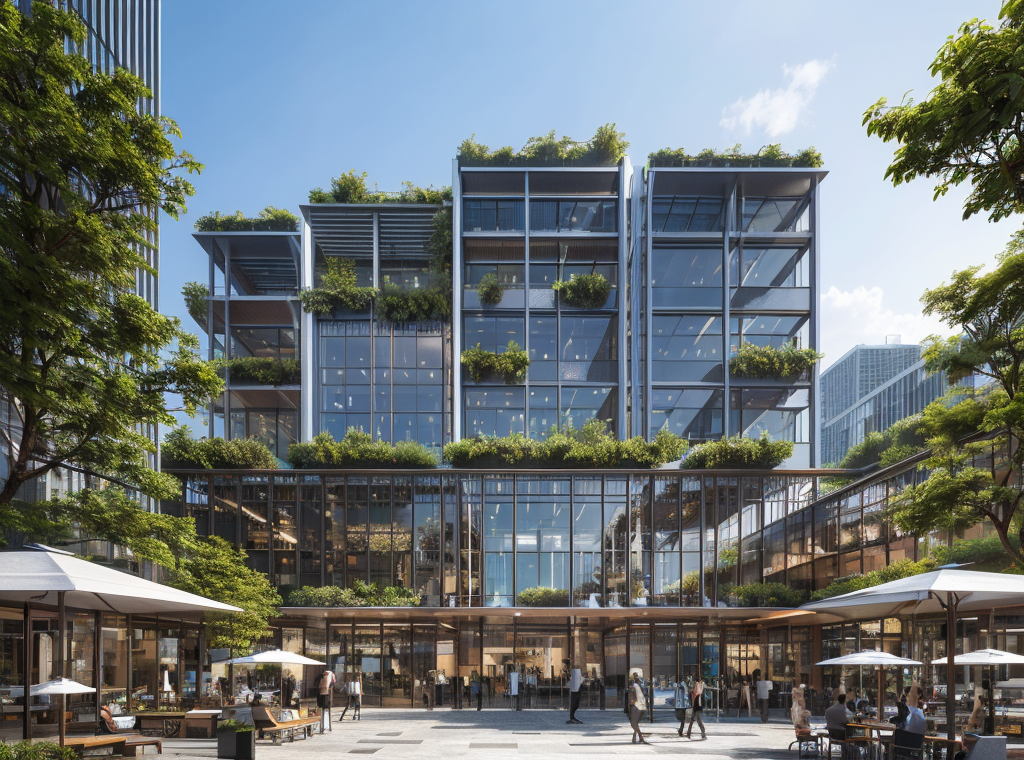 AI创意设计34-城市森林生态建筑-1