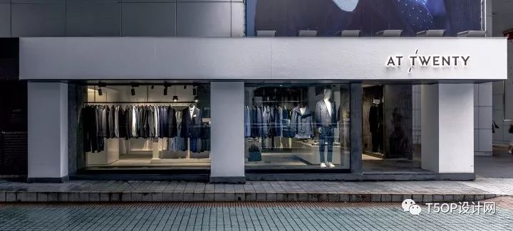 香港铜锣湾AT TWENTY前卫男装店铺设计-1