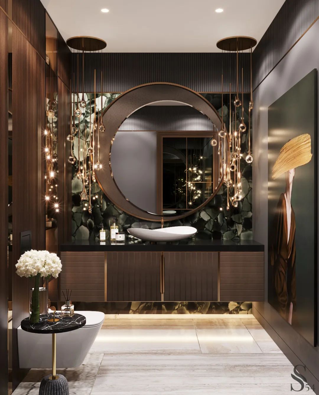 圣彼得堡900㎡森林别墅丨俄罗斯圣彼得堡丨STUDIA 54俄罗斯建筑设计工作室-77