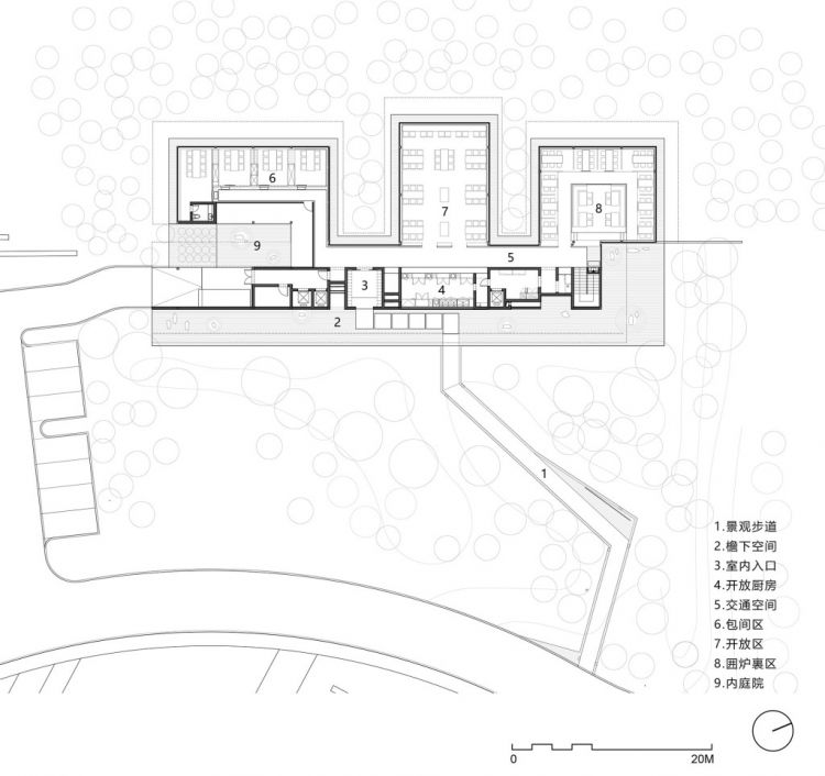 秦皇島「槐樹林餐飲會所」：簡約，靈動，輕盈的東方美學！ - WEHOUSE-8