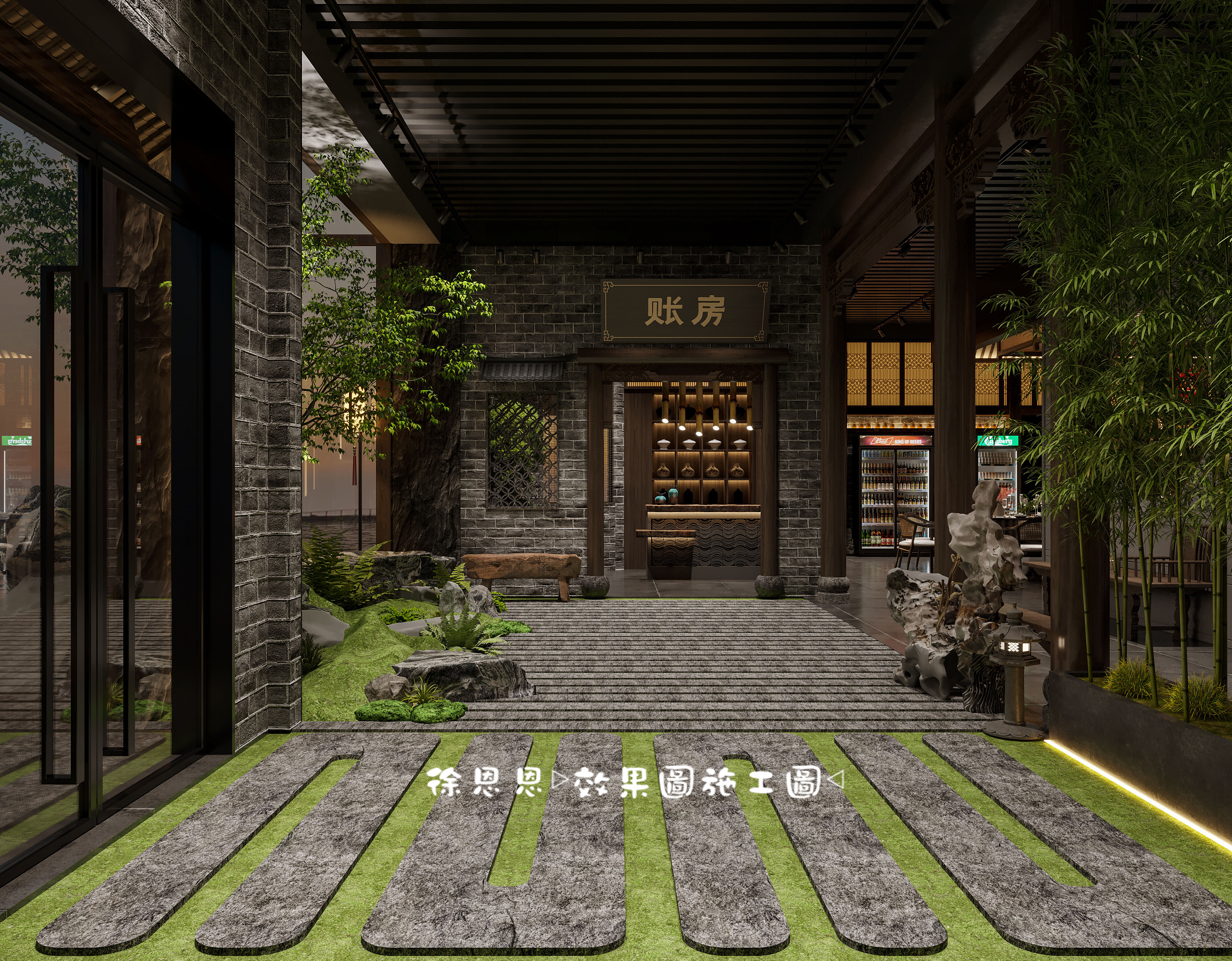 如诗如画的古风中式餐厅，尽显东方意韵！-1