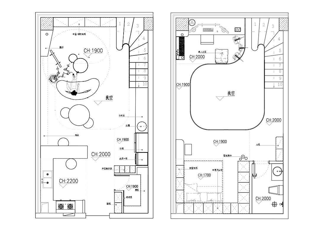 壹佳一舍设计｜Loft式“生活剧场”-56