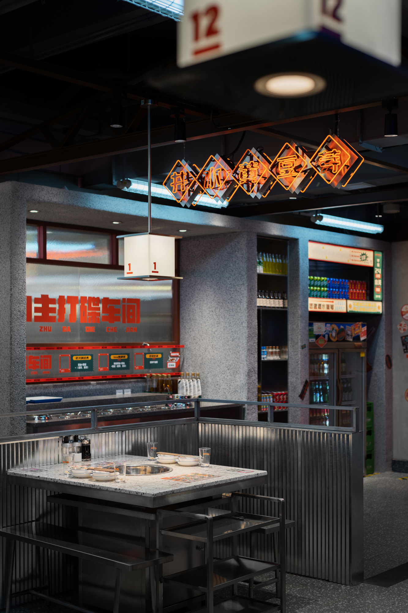 正二八百火锅店丨中国重庆丨重庆派派全案设计公司-44