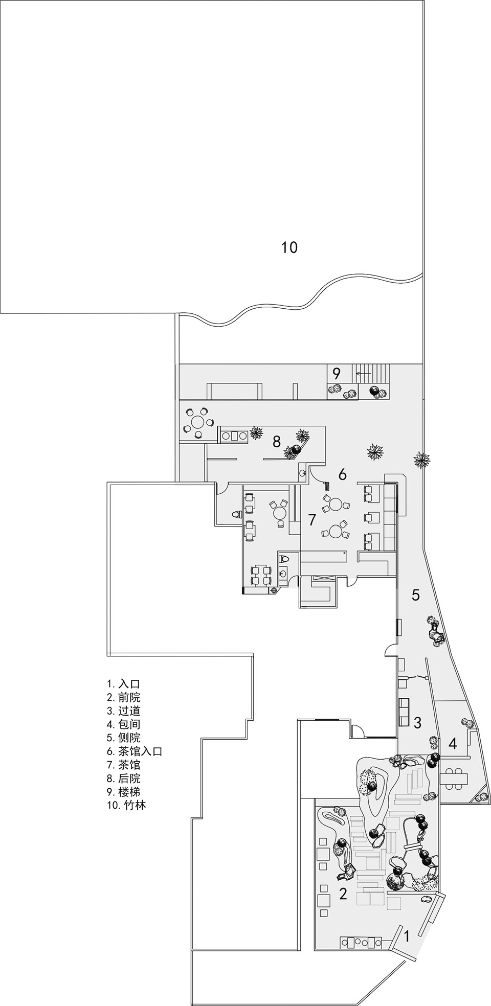 闭门即是深山  半日松风茶空间设计丨中国南京丨南京拙木空间设计-108