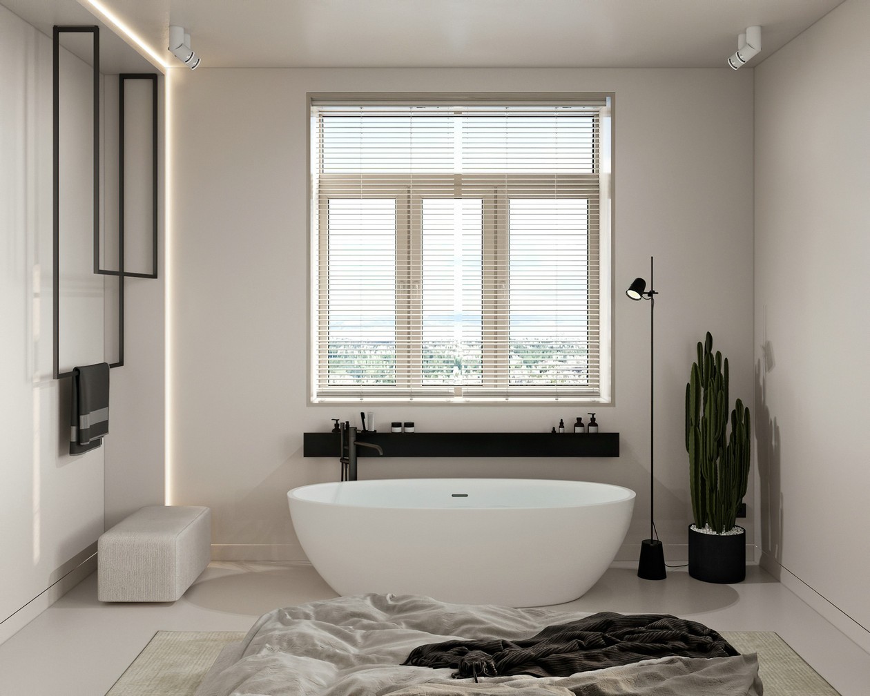 浅色系公寓设计 简单设计就很有格调-9