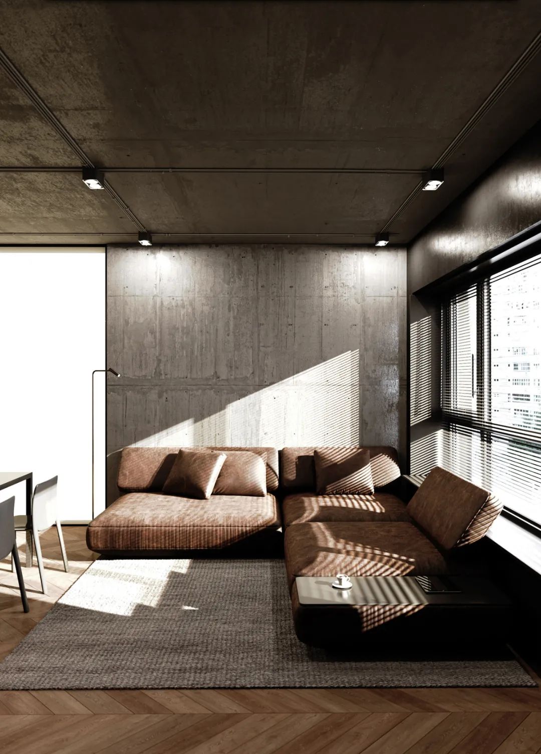 现代奢华 · 水泥灰公寓设计丨Konstantin Kildinov-40