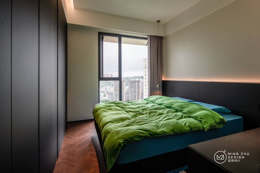 名筑设计实景l113m²属于年轻人的快乐屋。-46