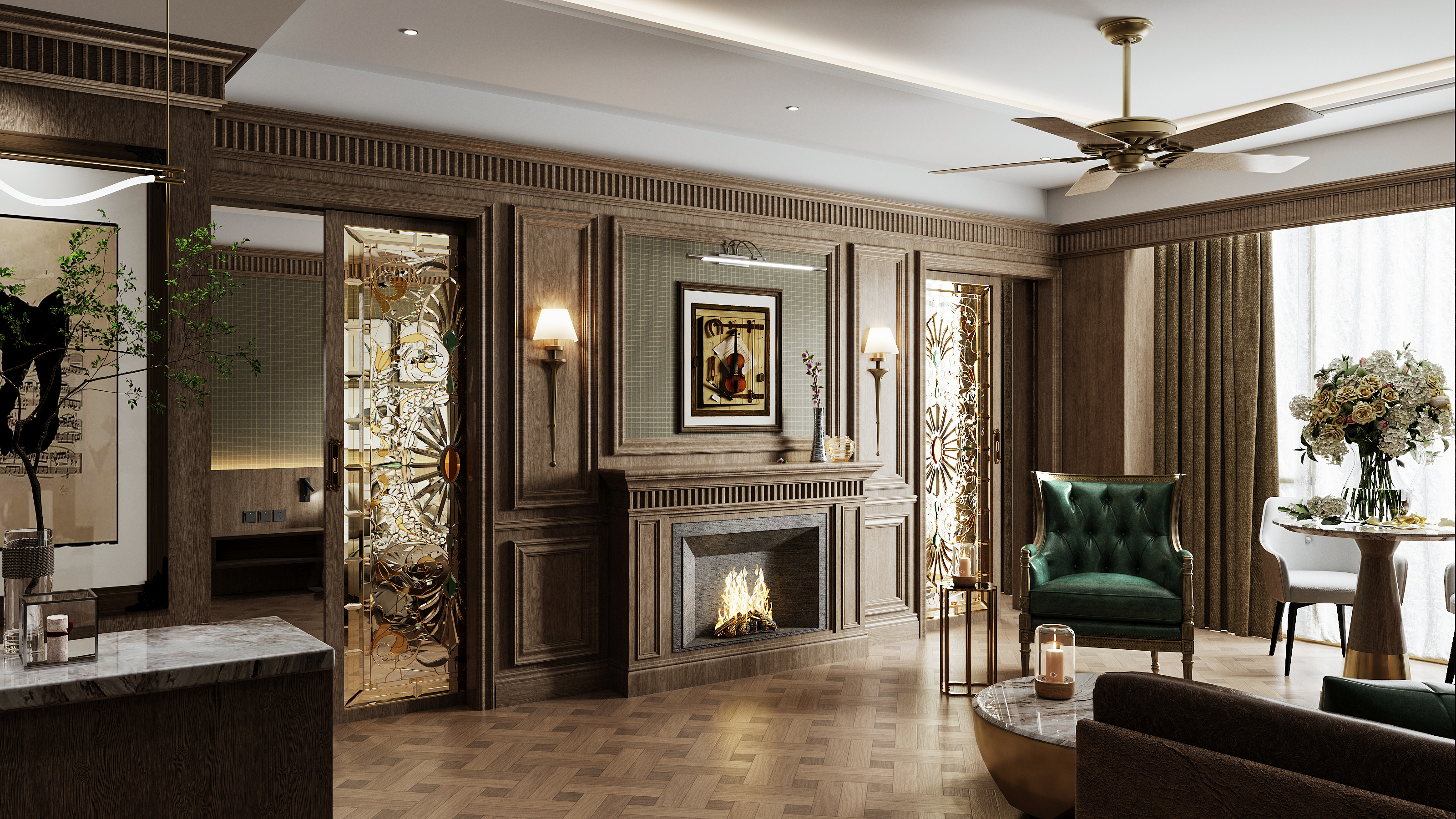 酒店设计方案效果图-27