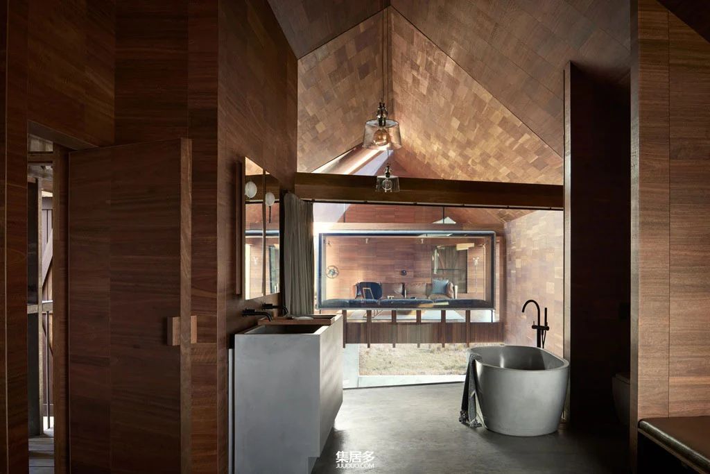 受传统农场启发的澳大利亚现代乡村住宅-5