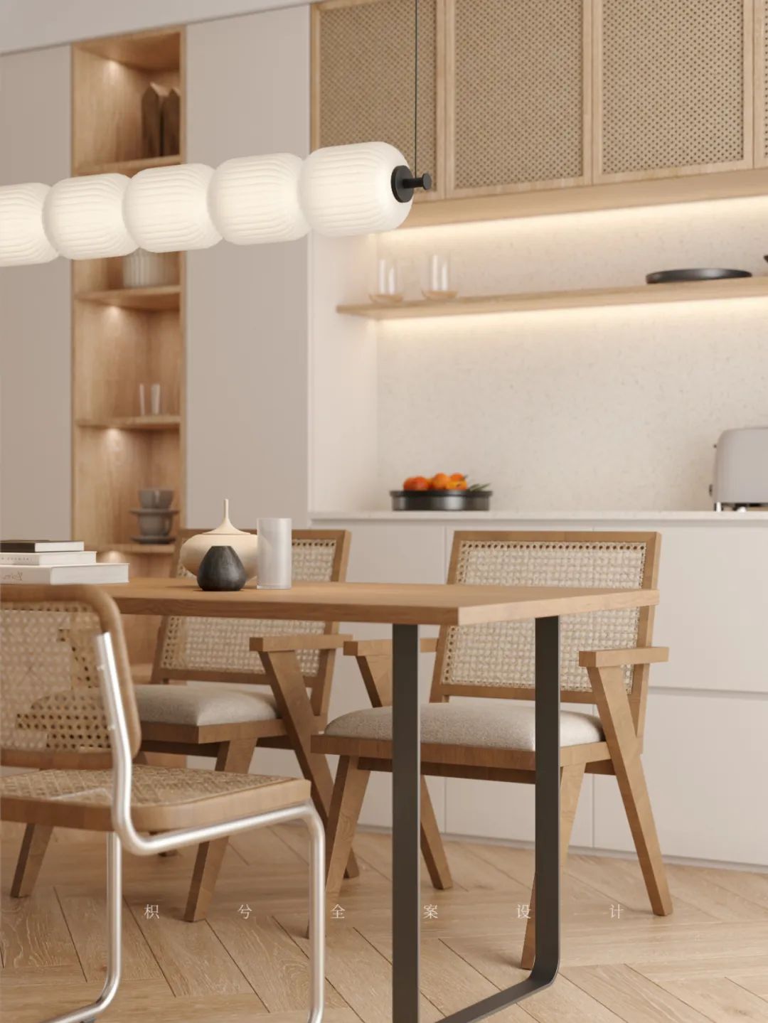 日式禅意奶油原木之家丨枳兮设计事务所-30