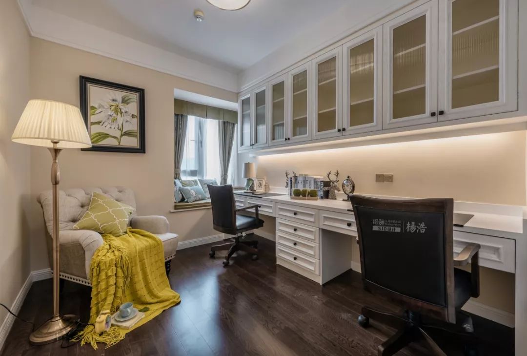 160㎡现代美式|坐拥梅溪湖畔，景入人心，一眼万年-50