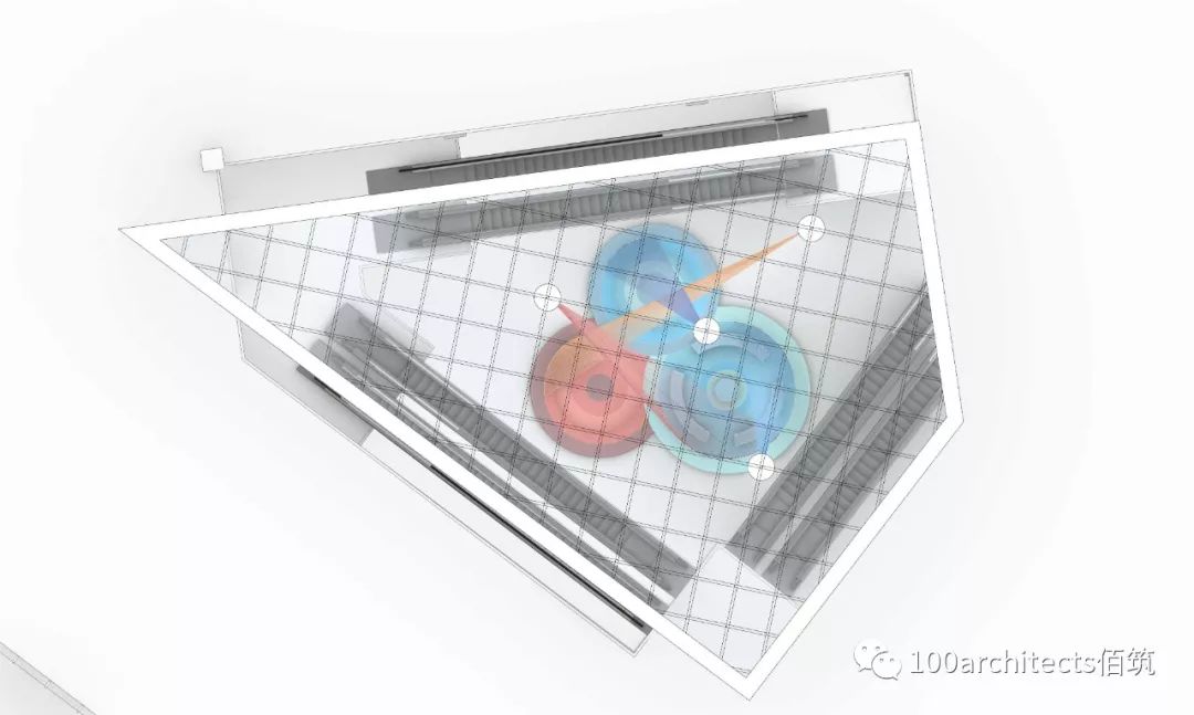 上海晶耀前滩光谱互动装置——佰筑建筑的公共空间艺术-31