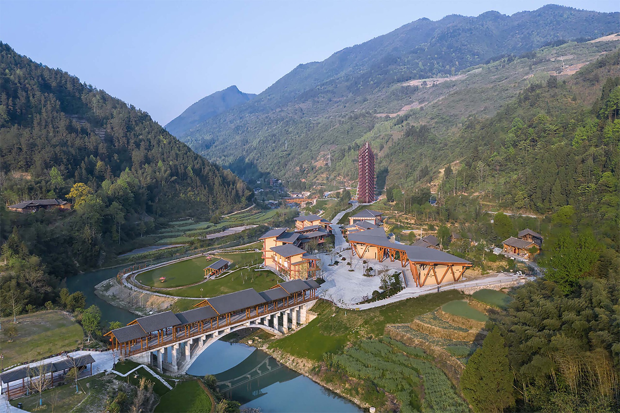 中国土家族泛博物馆丨中国恩施丨李保峰工作室-12