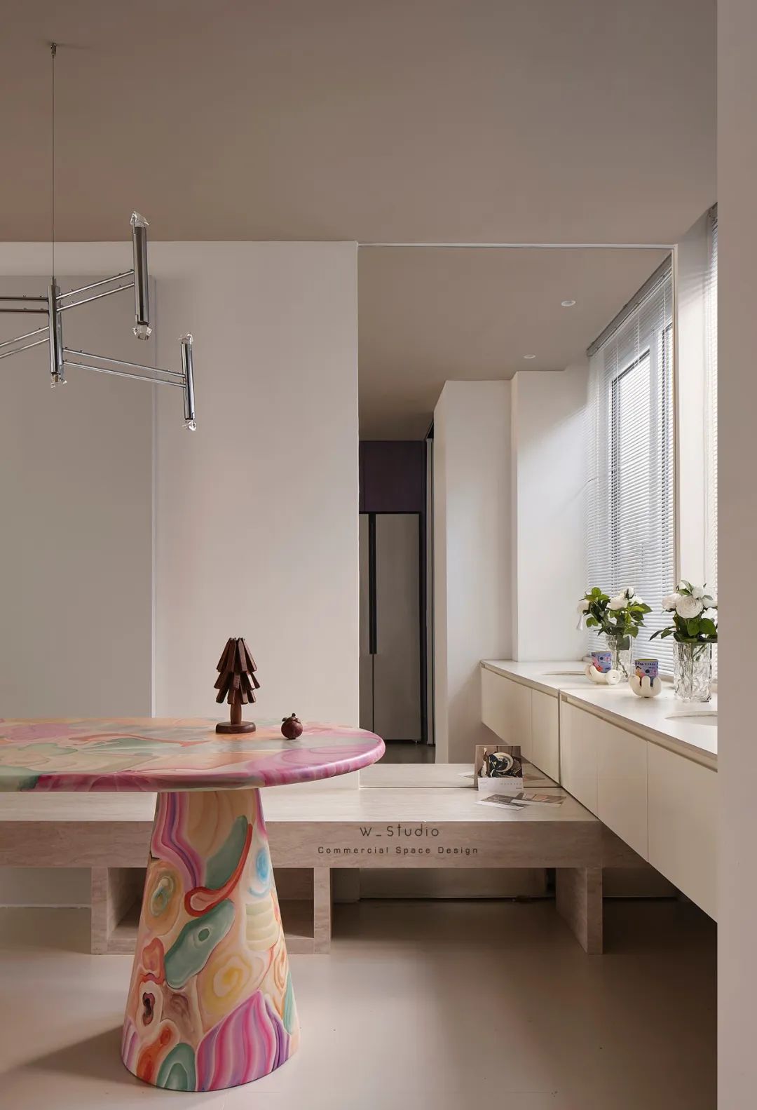 莫奈色彩的现代家居丨无一内建筑设计事务所-32