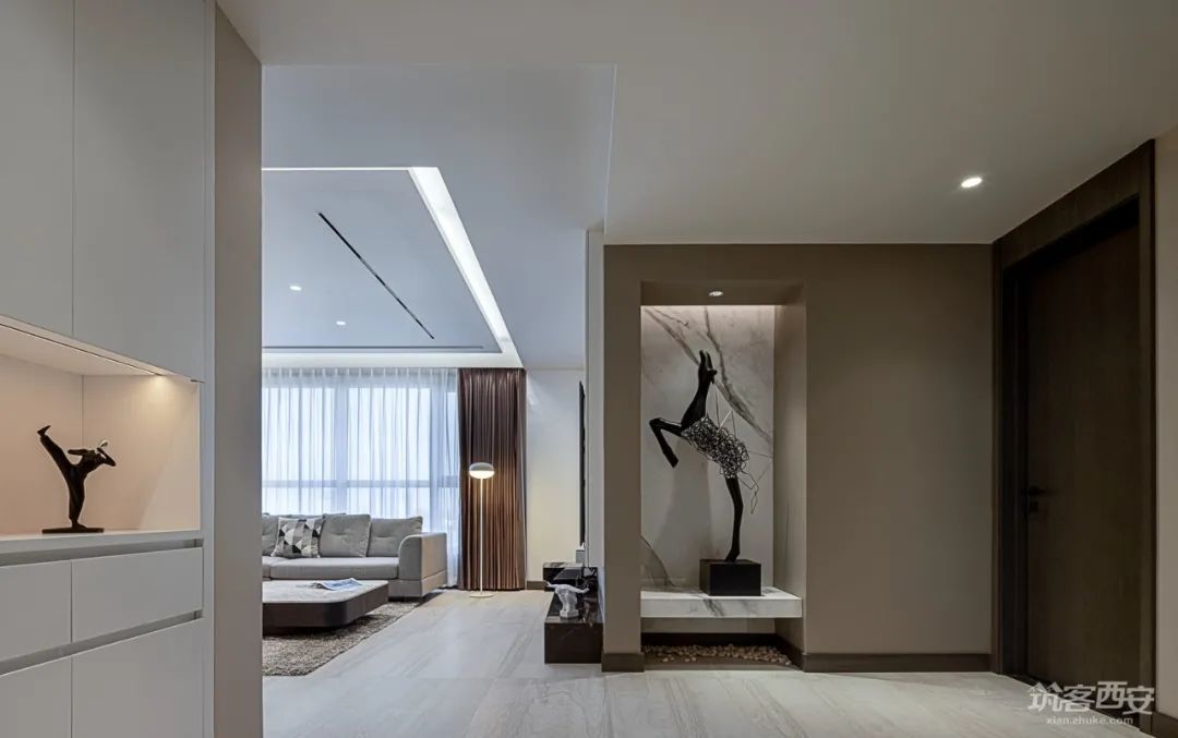 自由领地 · 90后屋主的私宅大平层设计丨中国西安丨郭敏杰设计团队-14