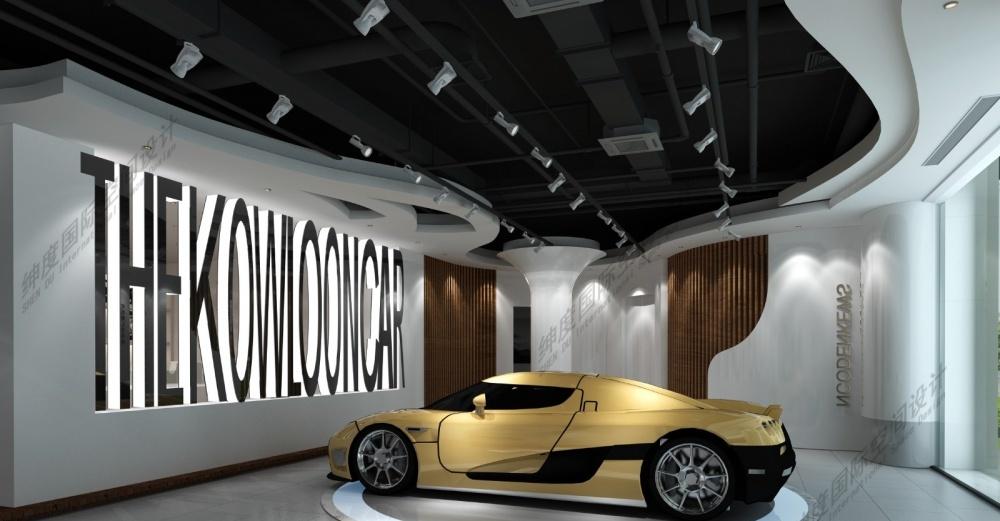 九龙名车馆奢华室内设计，尽显名车风范-2