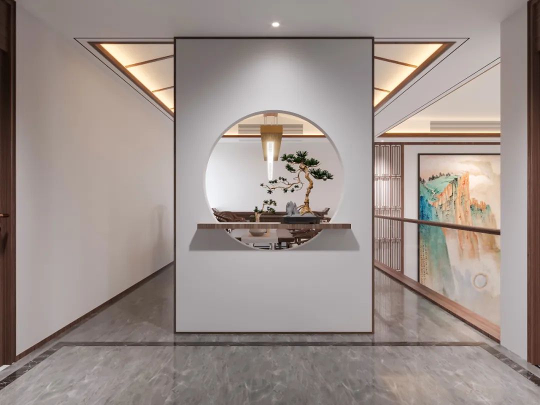 河北·大城凤凰城 | 500m²新中式风格别墅 凸显古典风韵的东方优雅-41