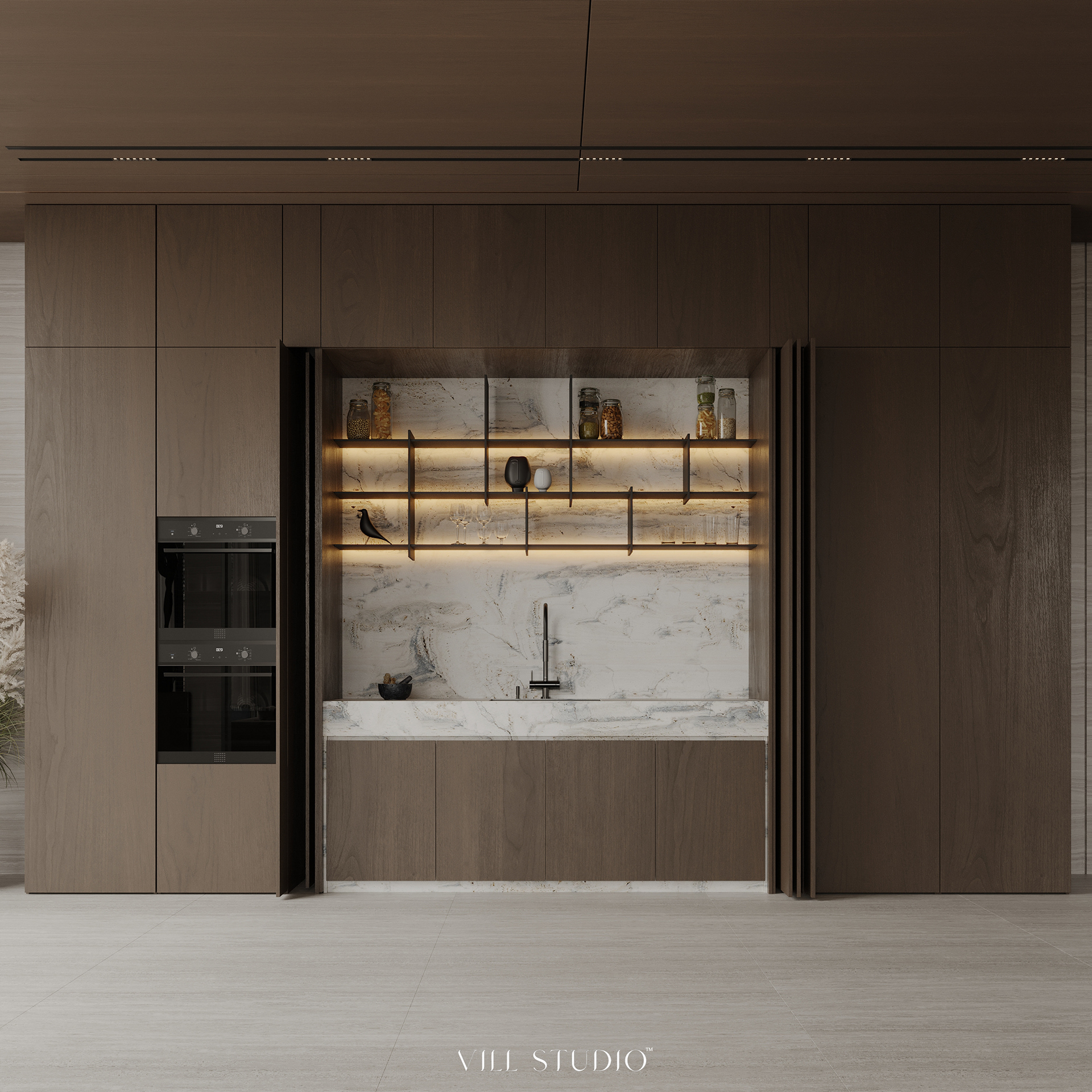 MODERN LUXURY BASEMENT INTERIOR | QATAR-14