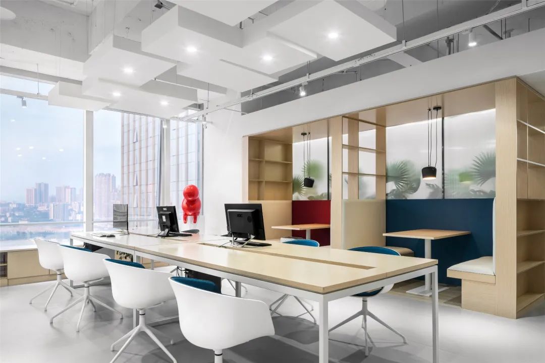 "禾"字为主题的金融公司办公室设计-3