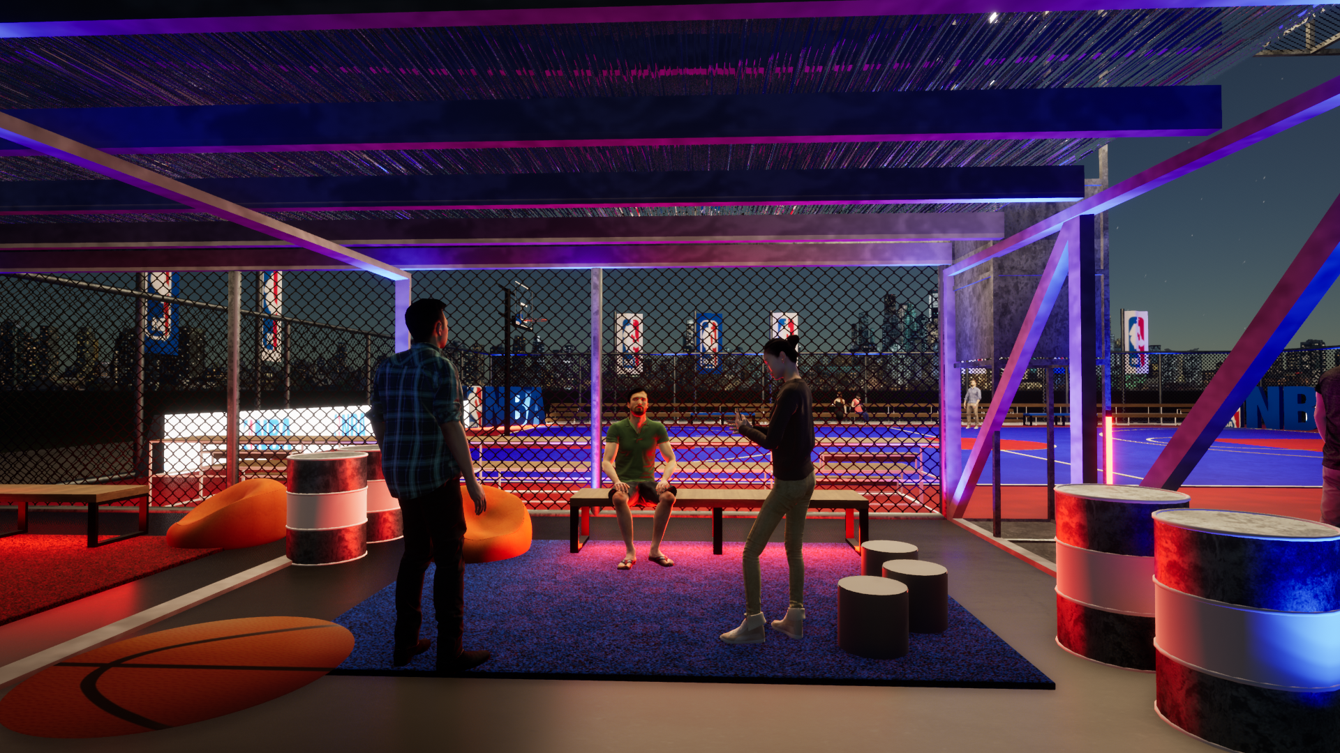 Cenografia de Evento da NBA-3