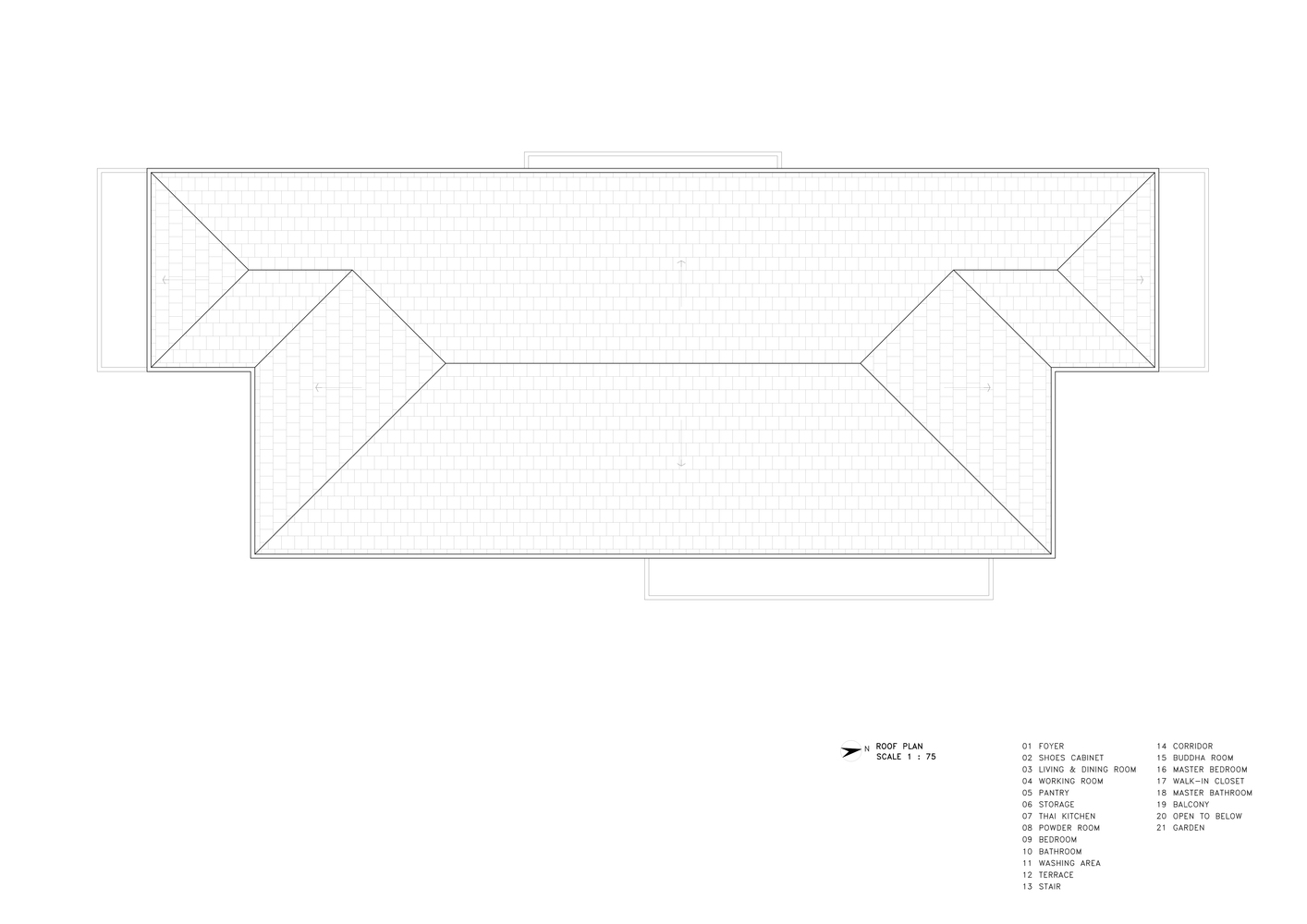 曼谷 500 平米现代家居改造,传统与时尚的完美融合-51