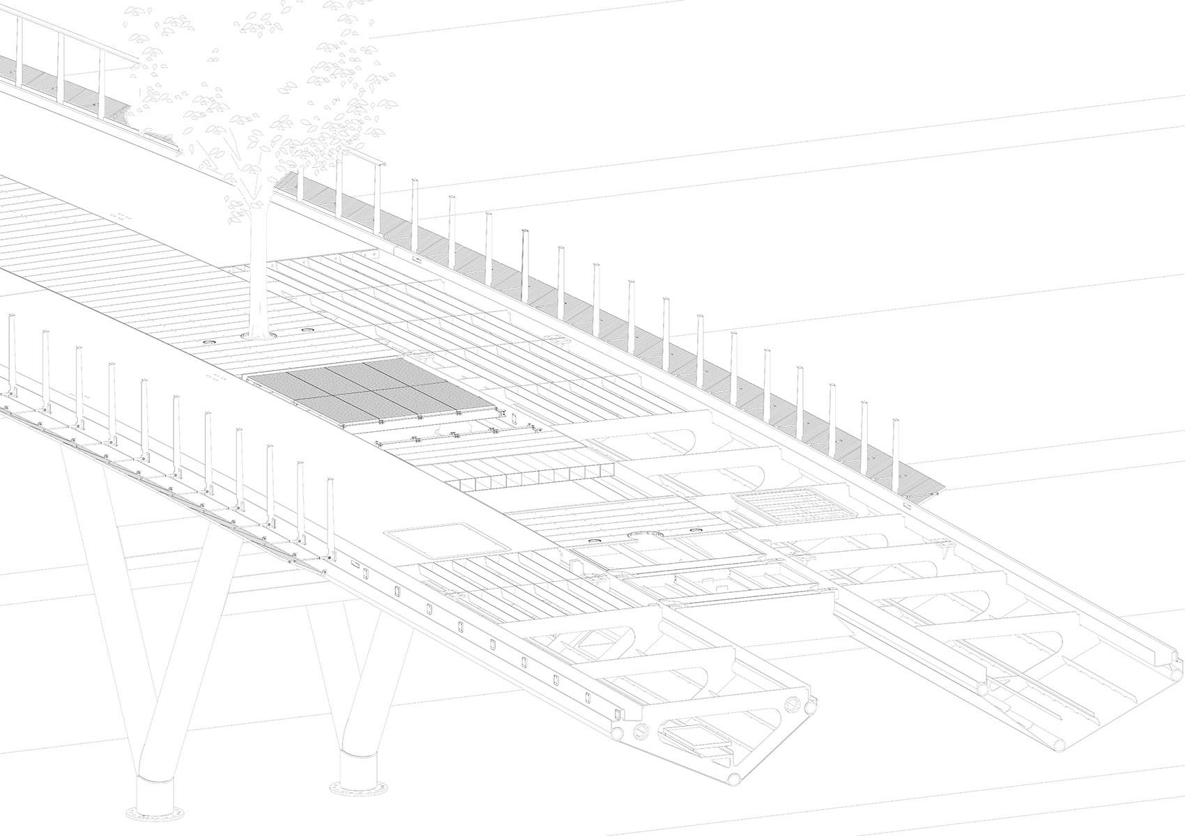 乌特勒支Moreelsebrug步行桥 / Cepezed Architects-30