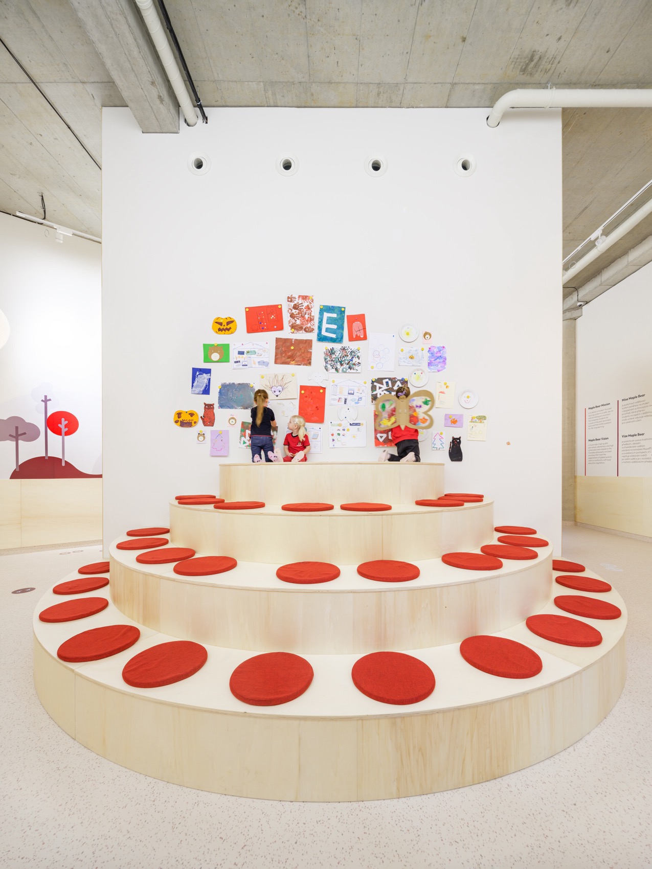 捷克Maple Bear学校室内设计（含奥洛穆茨幼儿园,布尔诺小学）丨捷克奥洛穆茨丨SOA architekti-21