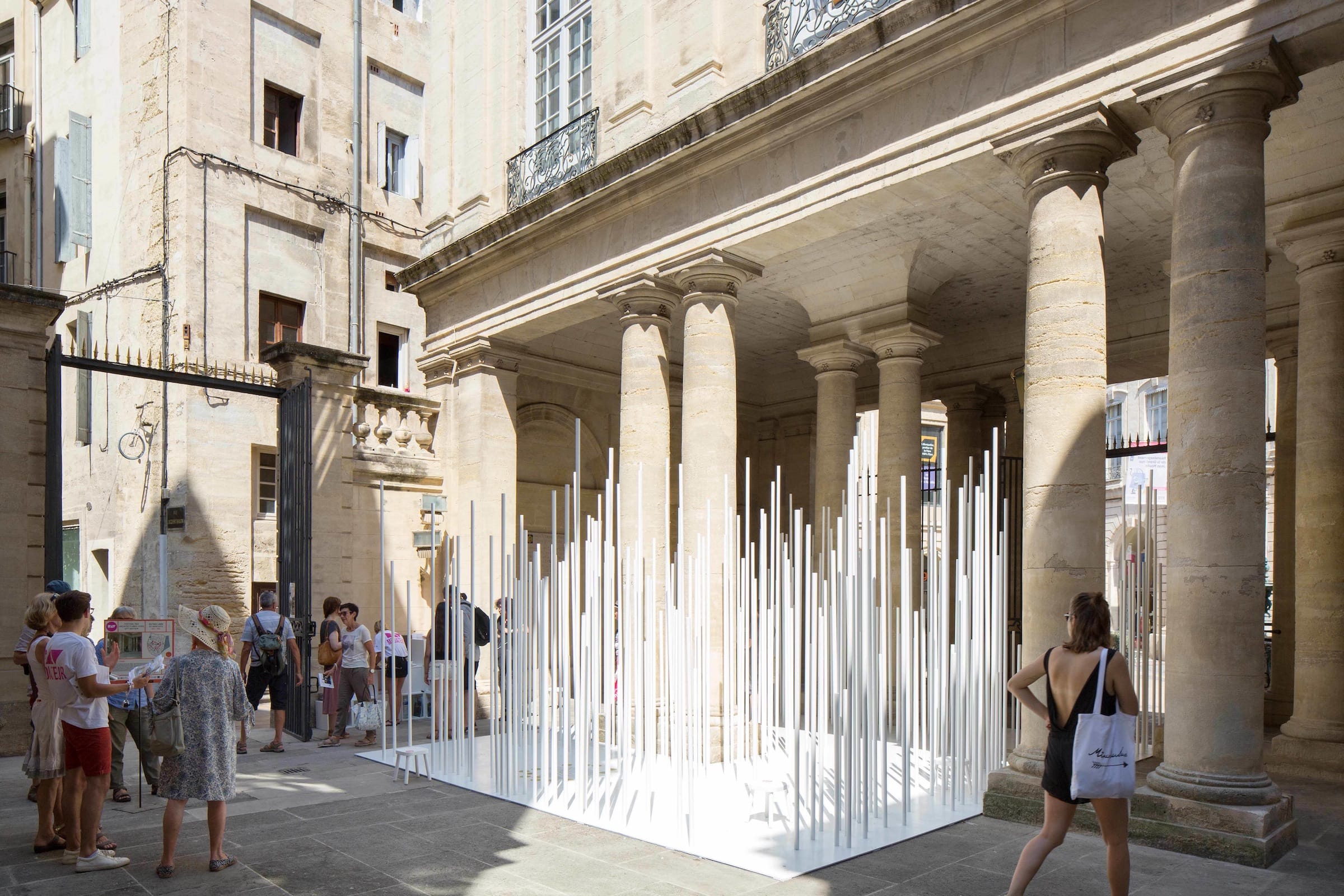 “白柱森林”，情感体验装置 / ØNA Architecture-10